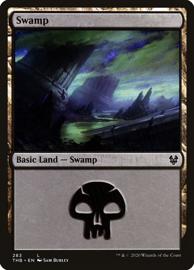 Swamp (283) [Theros Beyond Death] Magic: The Gathering