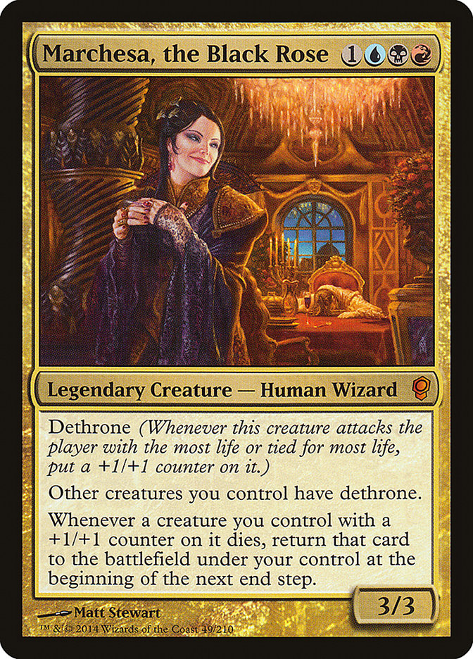 Marchesa, the Black Rose [Conspiracy] Magic: The Gathering