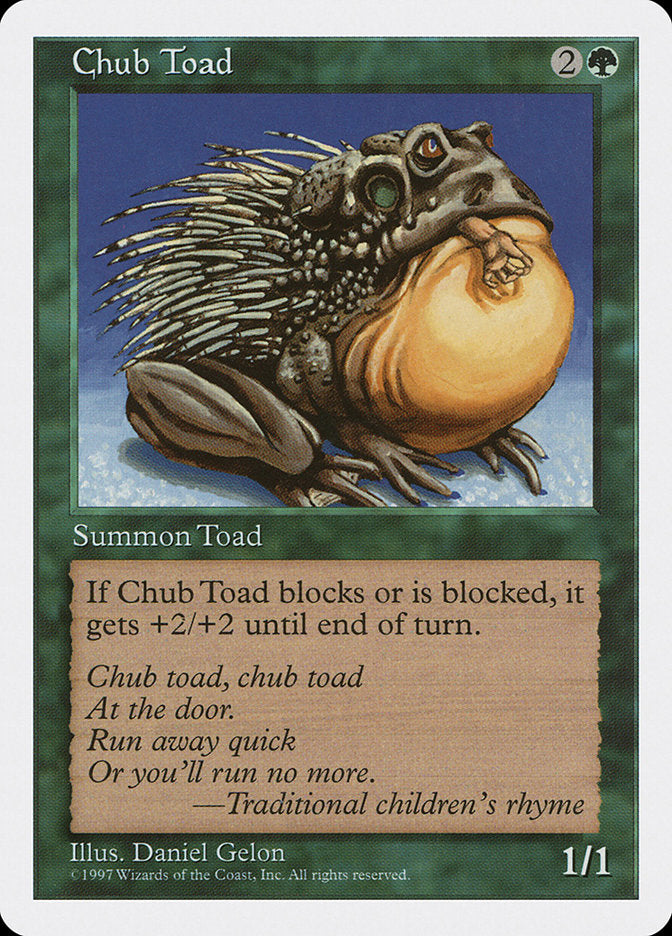 Chub Toad [Fifth Edition] Magic: The Gathering