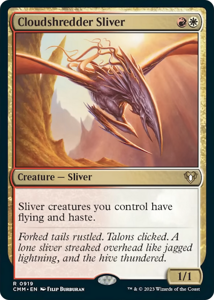 Cloudshredder Sliver [Commander Masters] Magic: The Gathering