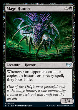 Mage Hunter [Strixhaven: School of Mages] Magic: The Gathering