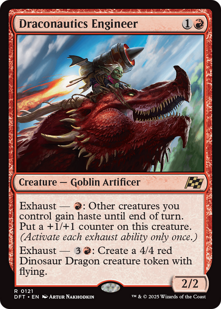 Draconautics Engineer [Aetherdrift] Magic: The Gathering