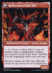 Fable of the Mirror-Breaker // Reflection of Kiki-Jiki [Kamigawa: Neon Dynasty Prerelease Promos] Magic: The Gathering