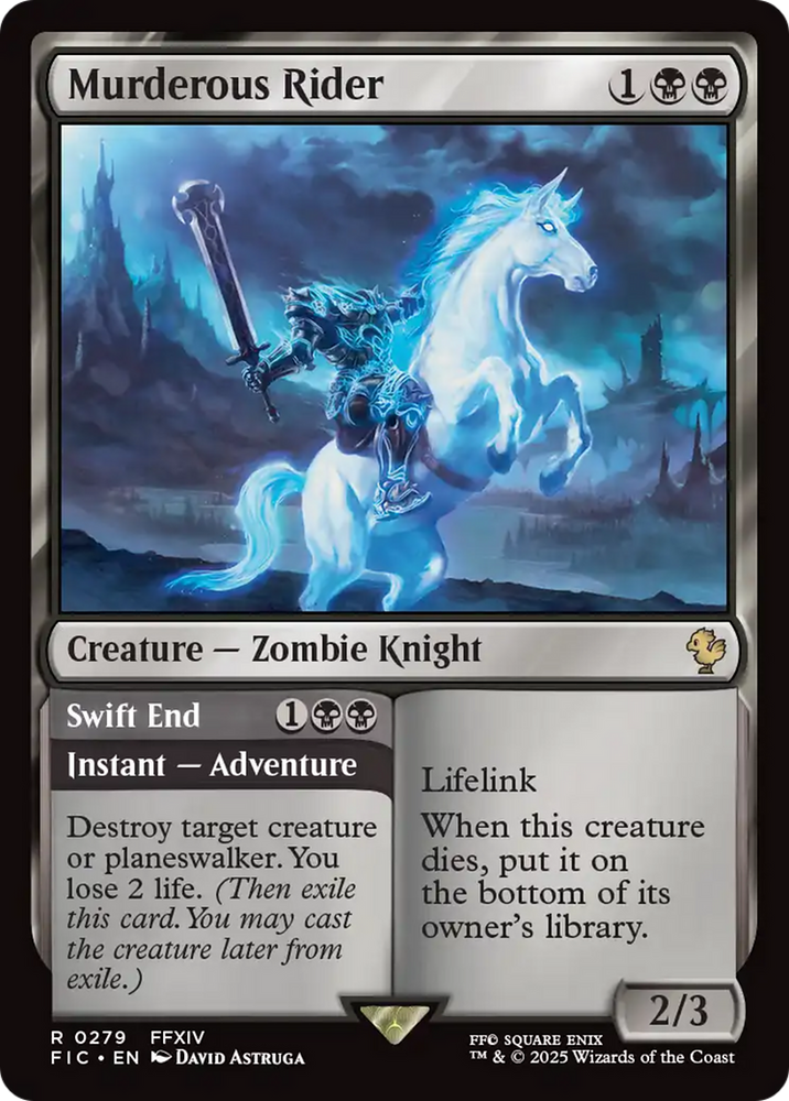 Murderous Rider [FINAL FANTASY Commander] Magic: The Gathering