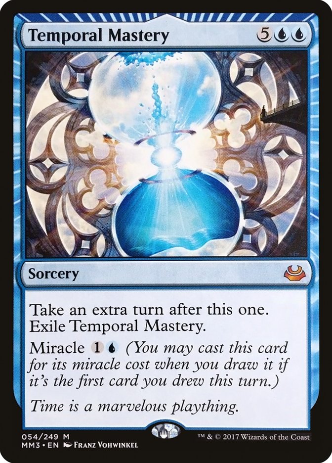 Temporal Mastery [Modern Masters 2017] Magic: The Gathering