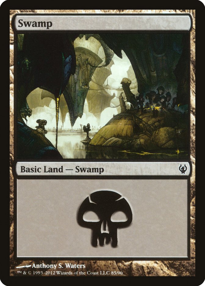 Swamp (85) [Duel Decks: Izzet vs. Golgari] Magic: The Gathering