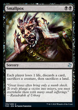 Smallpox [Time Spiral Remastered] Magic: The Gathering