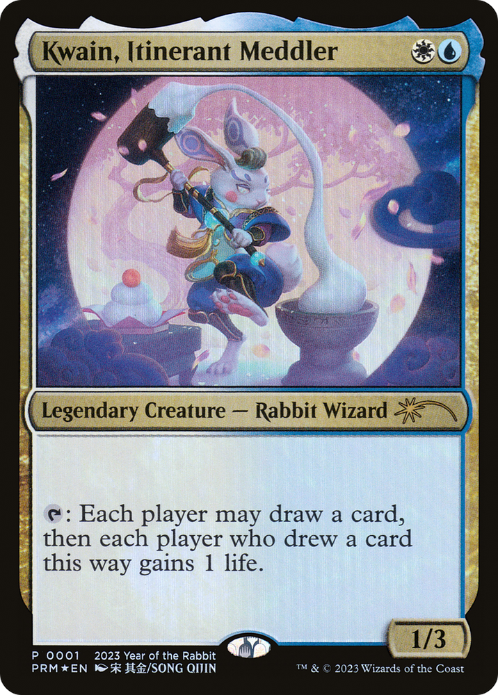 Kwain, Itinerant Meddler [Year of the Rabbit 2023] Magic: The Gathering
