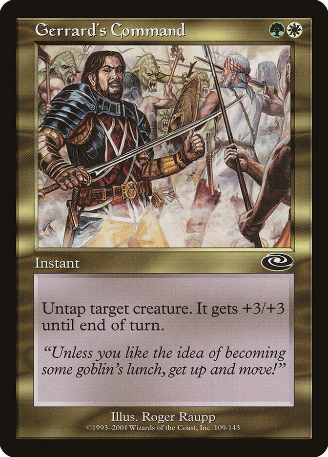 Gerrard's Command [Planeshift] Magic: The Gathering