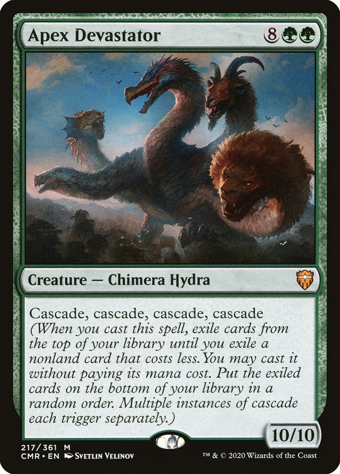 Apex Devastator [Commander Legends] Magic: The Gathering