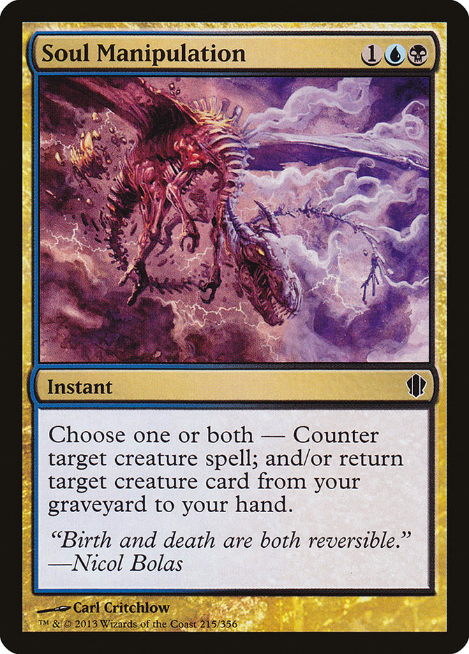 Soul Manipulation [Commander 2013] Magic: The Gathering