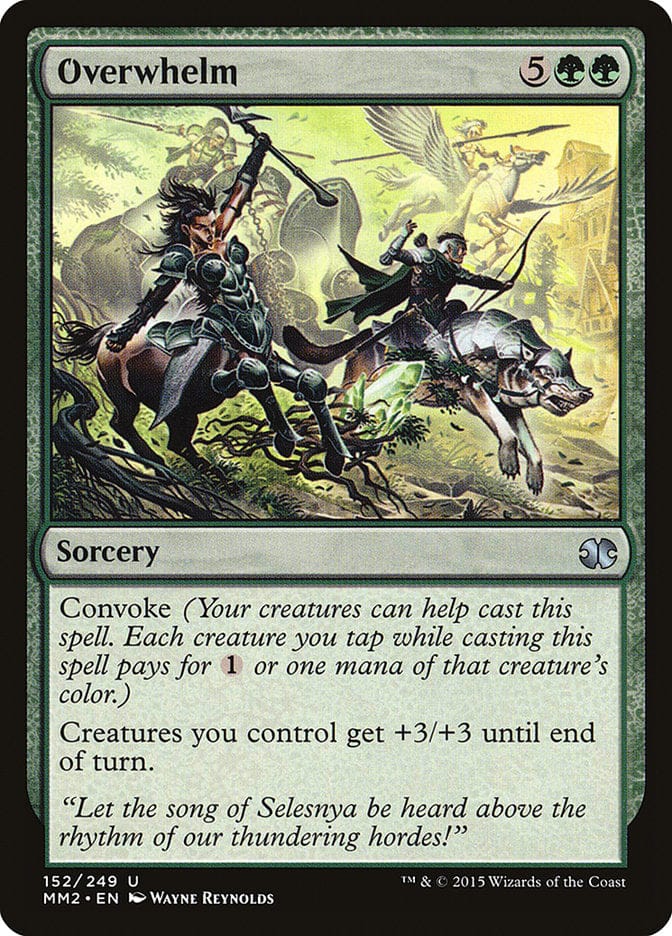 Overwhelm [Modern Masters 2015] Magic: The Gathering