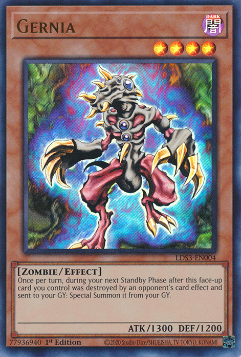 Gernia [LDS3-EN004] Ultra Rare - Yugioh Cards For Your TCG Needs!