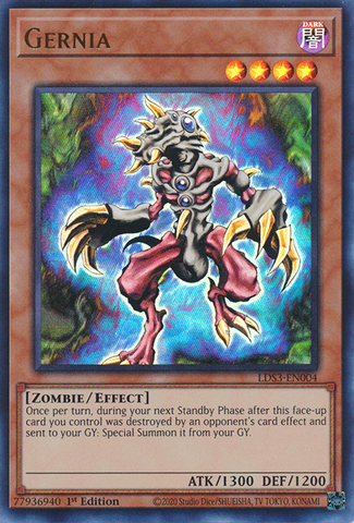 Gernia [LDS3-EN004] Ultra Rare - Yugioh Cards For Your TCG Needs!