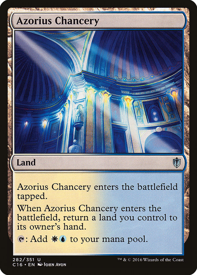 Azorius Chancery [Commander 2016] Magic: The Gathering