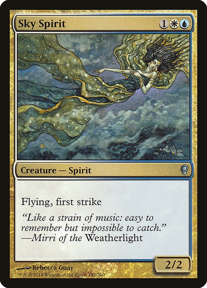 Sky Spirit [Conspiracy] Magic: The Gathering