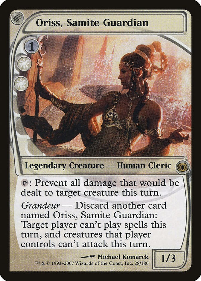 Oriss, Samite Guardian [Future Sight] Magic: The Gathering
