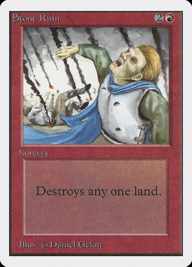 Stone Rain [Unlimited Edition] Magic: The Gathering