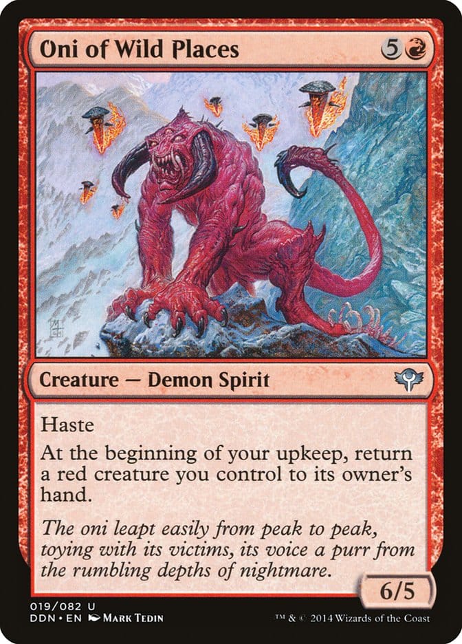 Oni of Wild Places [Duel Decks: Speed vs. Cunning] Magic: The Gathering