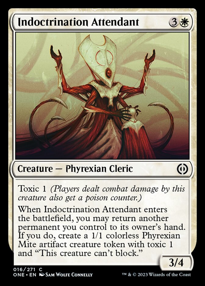 Indoctrination Attendant [Phyrexia: All Will Be One] Magic: The Gathering