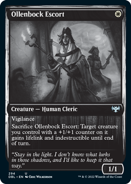 Ollenbock Escort [Innistrad: Double Feature] Magic: The Gathering