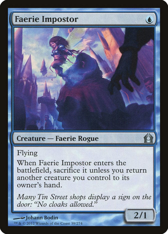 Faerie Impostor [Return to Ravnica] Magic: The Gathering