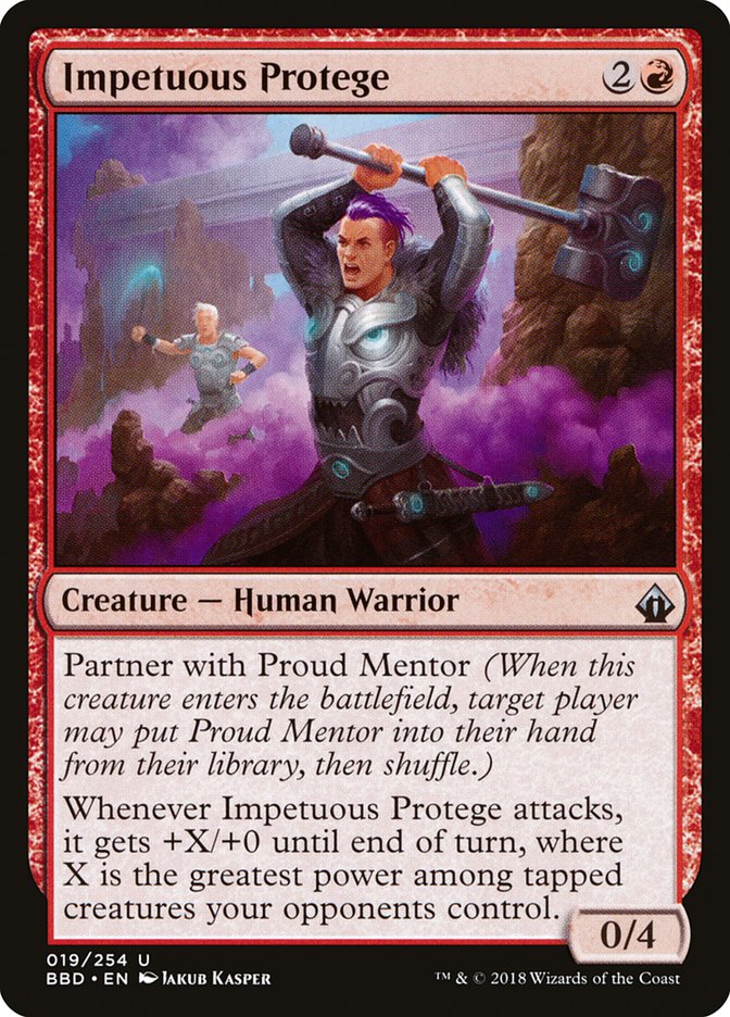 Impetuous Protege [Battlebond] Magic: The Gathering