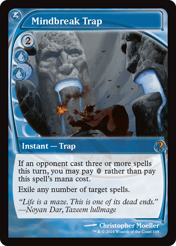 Mindbreak Trap (Future Sight) [Mystery Booster 2] Magic: The Gathering
