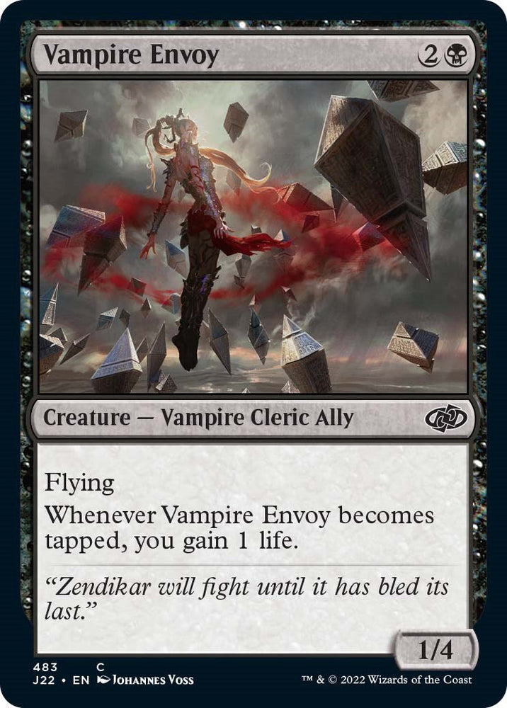 Vampire Envoy [Jumpstart 2022] Magic: The Gathering