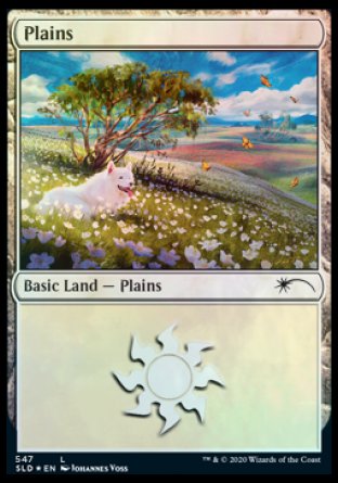 Plains (Dogs) (547) [Secret Lair Drop Promos] Magic: The Gathering