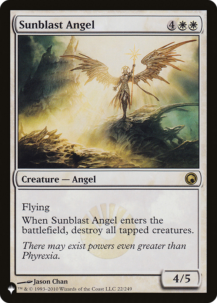 Sunblast Angel [Secret Lair: Angels] Magic: The Gathering