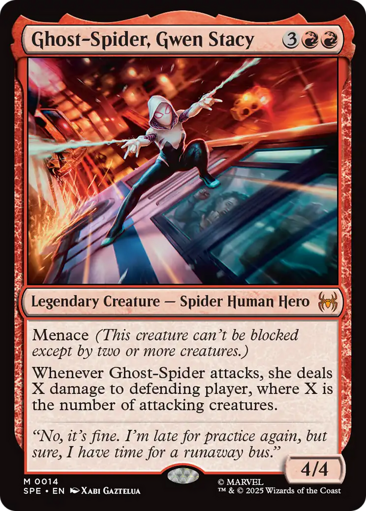 Ghost-Spider, Gwen Stacy [Marvel's Spider-Man: Eternal-Legal] Magic: The Gathering