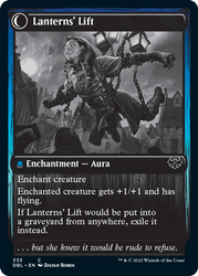 Lantern Bearer // Lanterns' Lift [Innistrad: Double Feature] Magic: The Gathering
