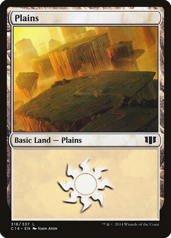 Plains (318) [Commander 2014] Magic: The Gathering