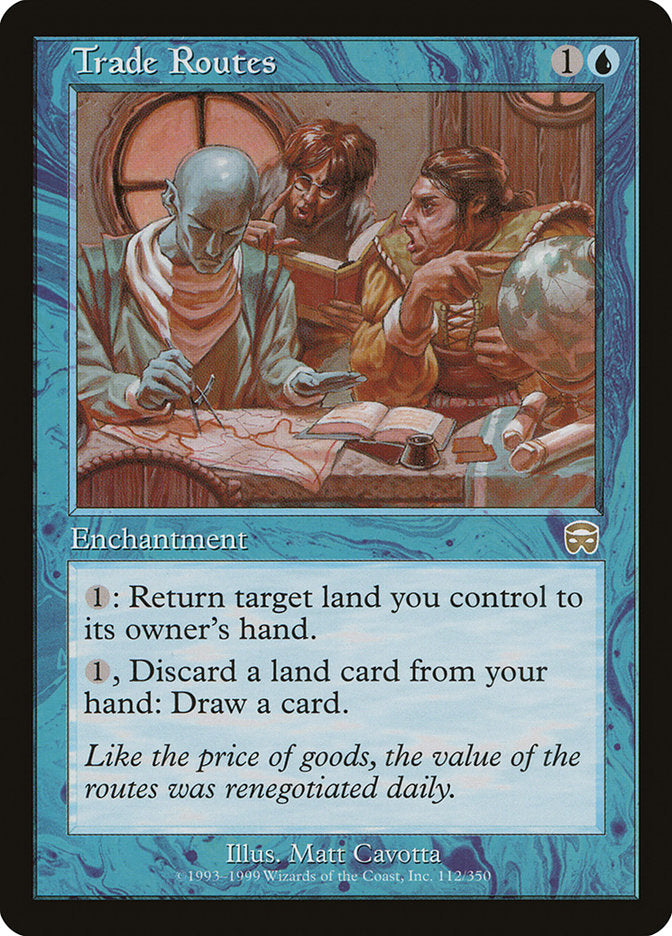 Trade Routes [Mercadian Masques] Magic: The Gathering