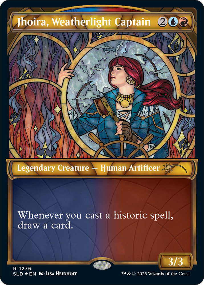 Jhoira, Weatherlight Captain (Halo Foil) [Secret Lair Drop Series] Magic: The Gathering