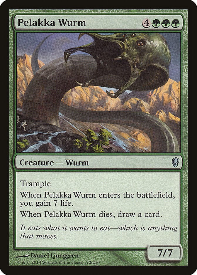 Pelakka Wurm [Conspiracy] Magic: The Gathering