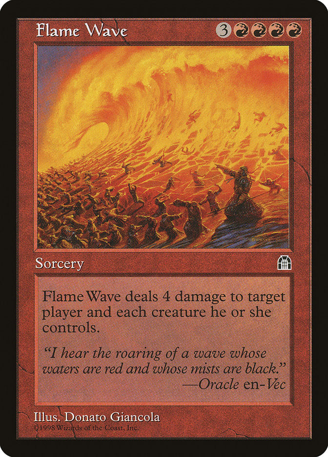 Flame Wave [Stronghold] Magic: The Gathering