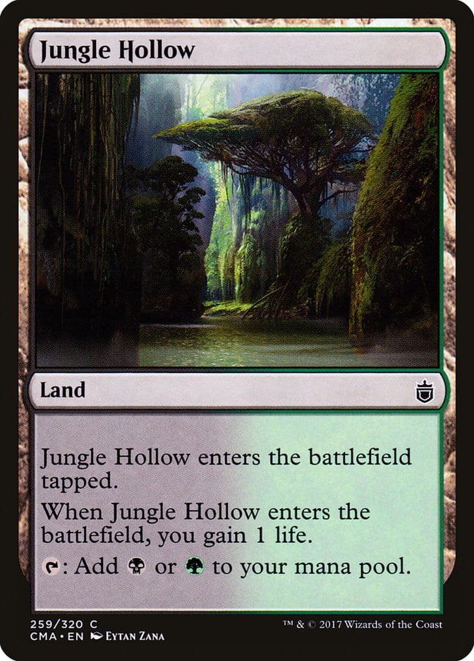 Jungle Hollow [Commander Anthology] Magic: The Gathering