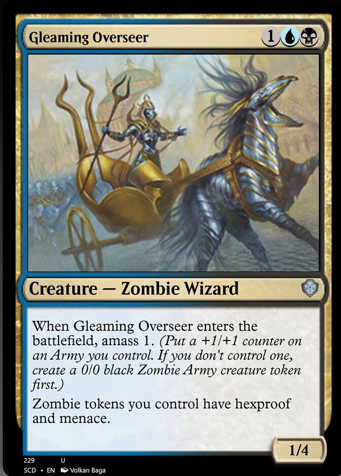 Gleaming Overseer [Starter Commander Decks] Magic: The Gathering