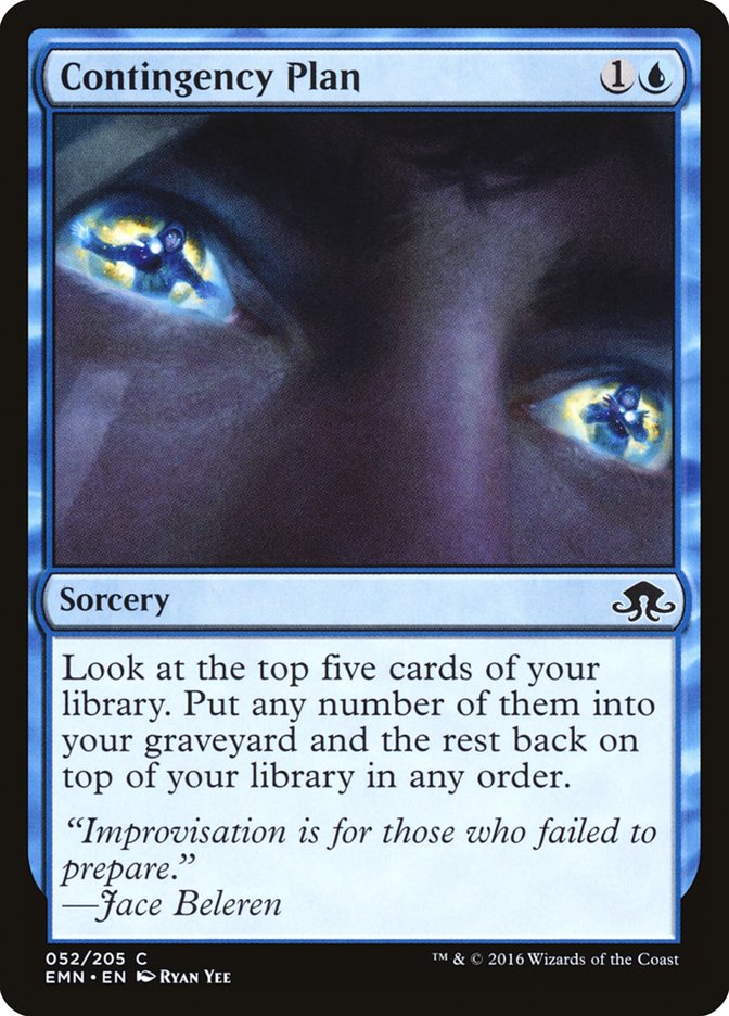 Contingency Plan [Eldritch Moon] Magic: The Gathering