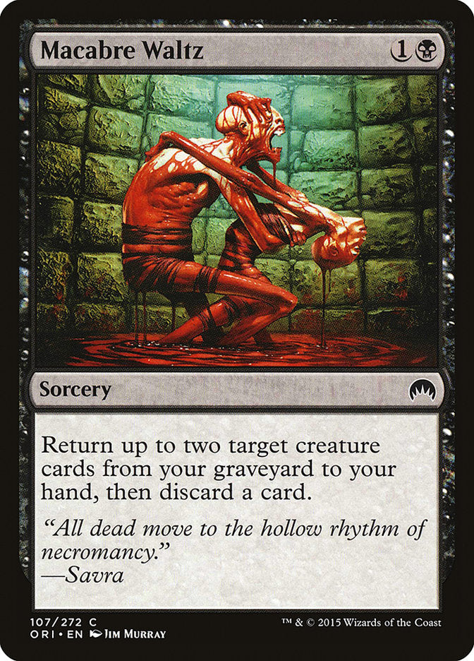 Macabre Waltz [Magic Origins] Magic: The Gathering