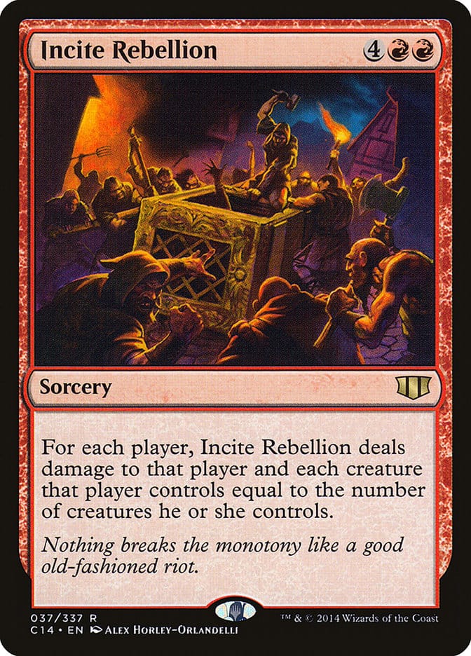 Incite Rebellion [Commander 2014] Magic: The Gathering