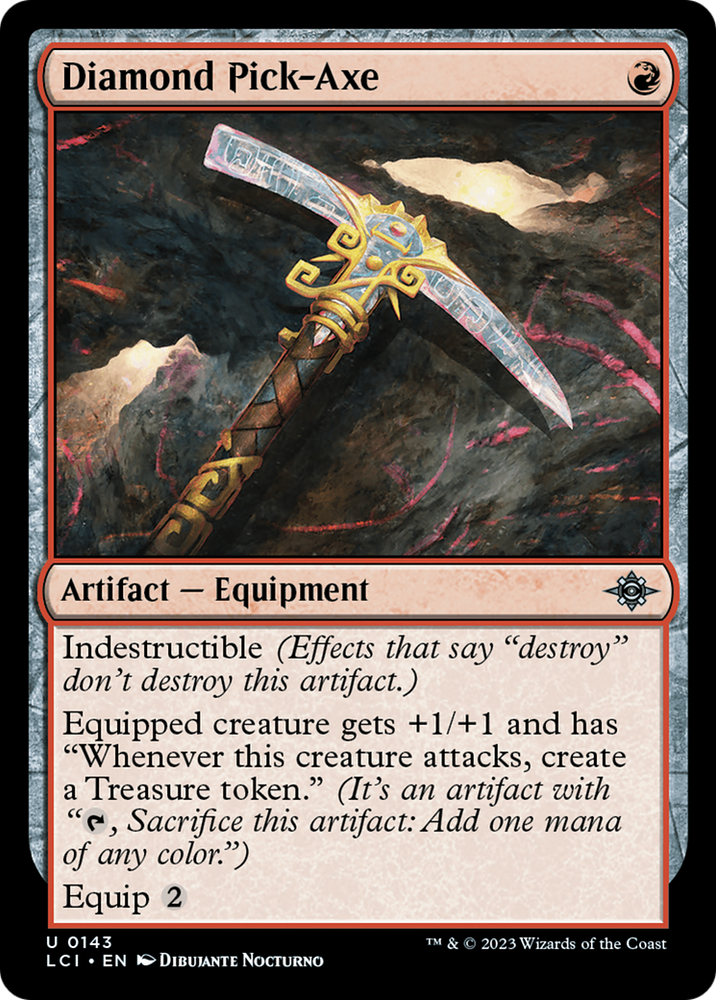 Diamond Pick-Axe [The Lost Caverns of Ixalan] Magic: The Gathering