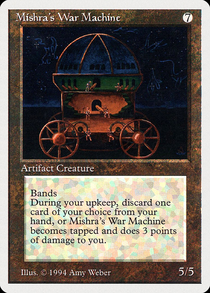 Mishra's War Machine [Summer Magic / Edgar] Magic: The Gathering