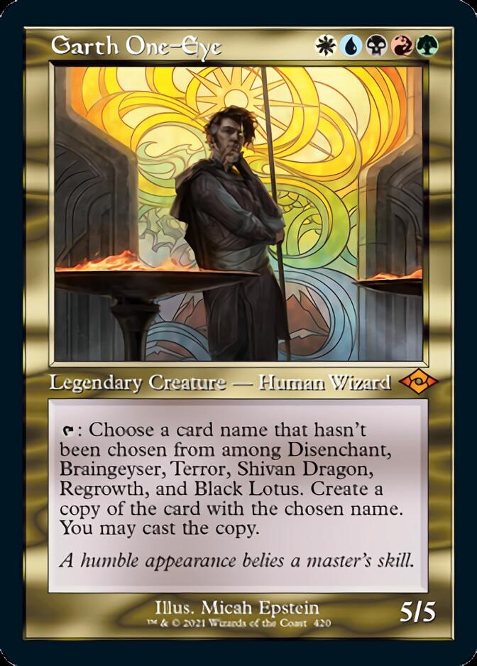 Garth One-Eye (Retro) [Modern Horizons 2] Magic: The Gathering