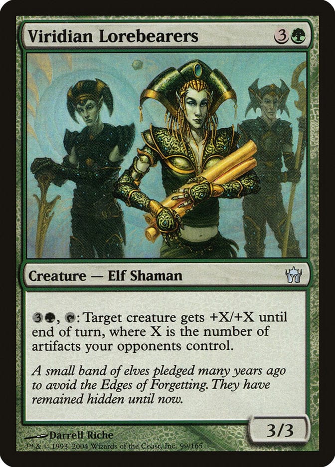 Viridian Lorebearers [Fifth Dawn] Magic: The Gathering