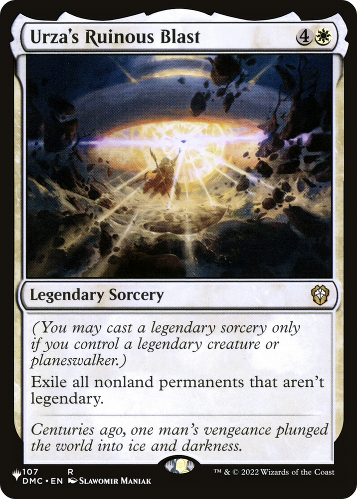 Urza's Ruinous Blast [Secret Lair: From Cute to Brute] Magic: The Gathering