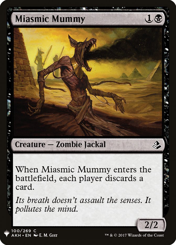 Miasmic Mummy [Mystery Booster] Magic: The Gathering