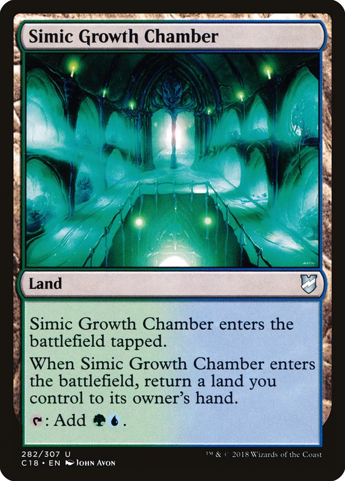Simic Growth Chamber [Commander 2018] Magic: The Gathering